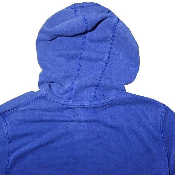 Nike AIR JORDAN Mens Pullover Dri-Fit Hoodie Jumpman Logo Streetwear MEDIUM Blue - Picture 10 of 11